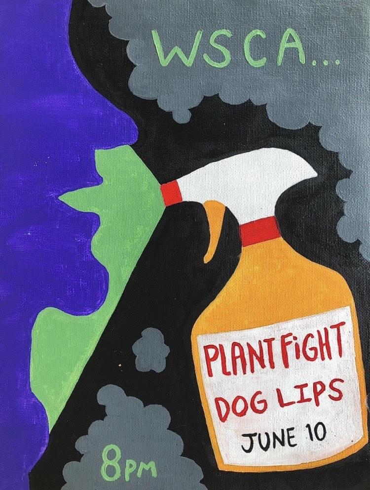 Dog Lips with Plant Fight