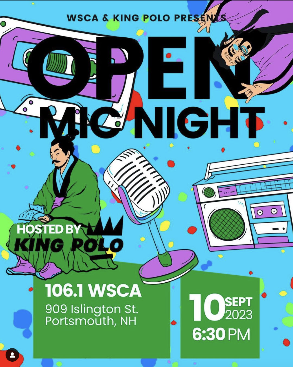 Open Mic - September 10