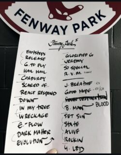 Set list