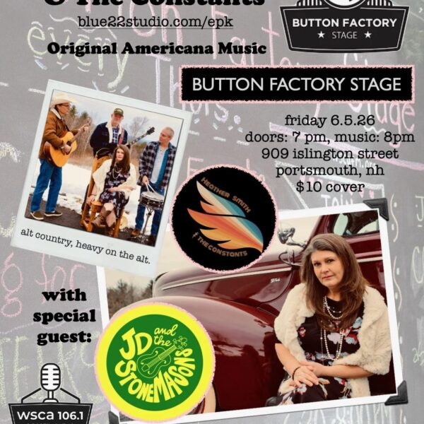 June 5 – Heather Smith and The Constants With JD and the Stonemasons
