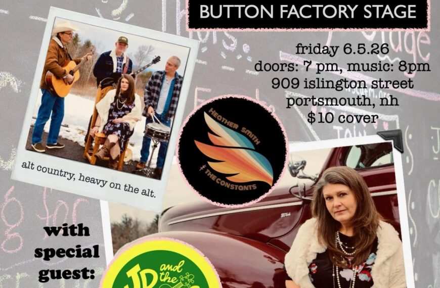 June 5 – Heather Smith and The Constants With JD and the Stonemasons